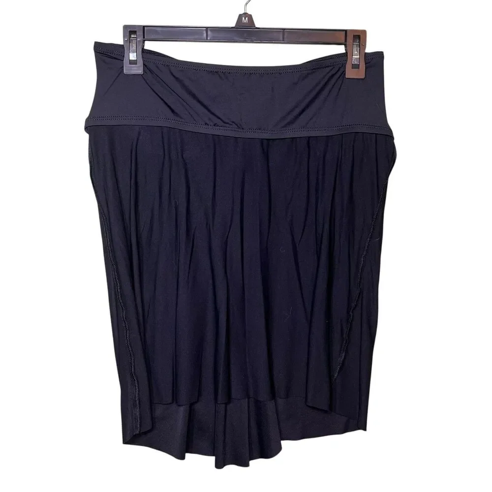 Lauren Ralph Lauren Swimsuit Dress Womens 12 Strapless Skirted Swim LR5F185
